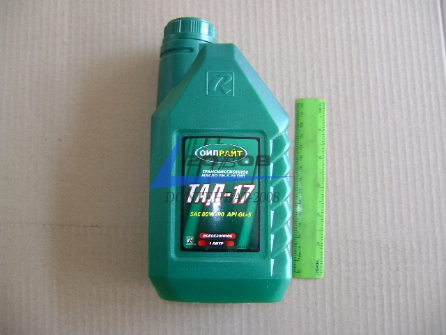 Масло трансмисс. ТАД-17 ТМ-5-18 80W-90 GL-5 (Канистра 1л) "OilRight"  