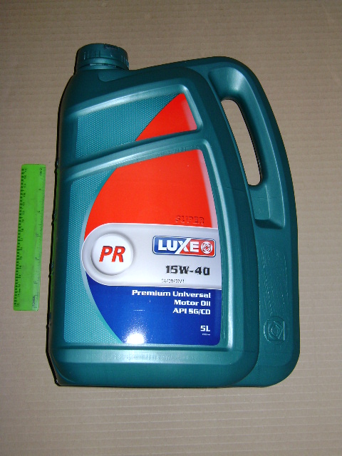 Масло моторн. LUXE Супер 15W-40 SG/CF (Канистра 5л)