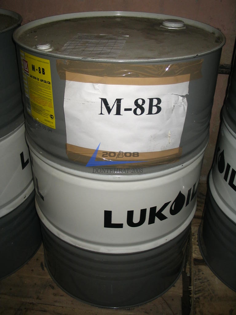 Масло моторн. "LUKoil" М-8В (нетто 180 кг 200литров)