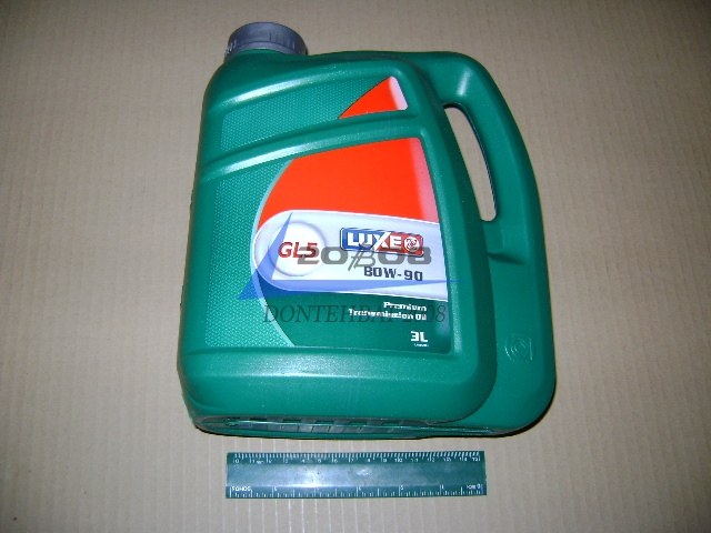 Масло трансмисс. 80W-90 ТМ-5-18 API GL-5 (канистра 3л./ "LUXE"