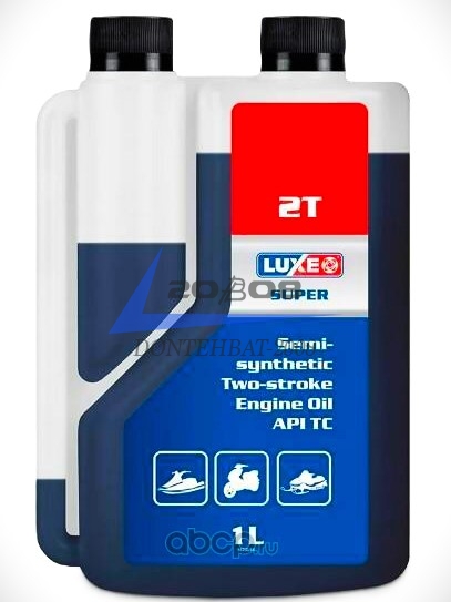 Масло моторное 2Тs 10W40 "Супер 2Т" п/синтет. с дозатором "LUXE" (Канистра 1л)