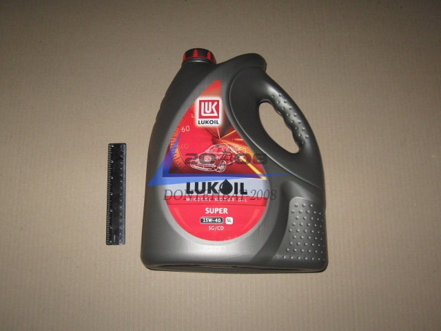 Масло моторн. "LUKoil" "Super" SAE 15W-40 API SG/CD (Канистра 5л.)