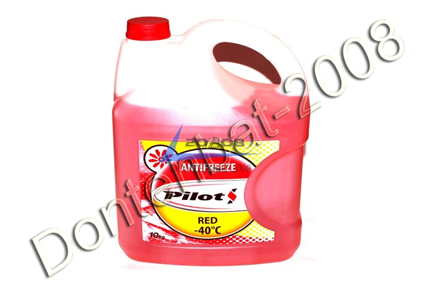 Антифриз Красный -40 Pilot <Red Line> (канистра 10кг.)
