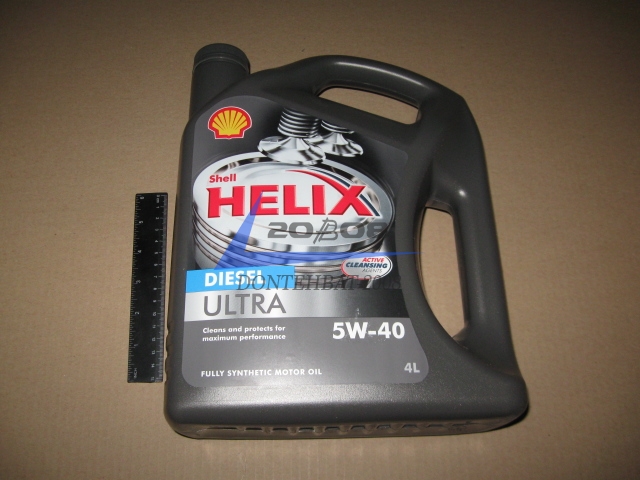 Масло моторн. SHELL Helix Diesel Ultra SAE 5W-40 CF (Канистра 4л)